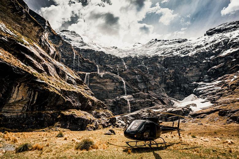 Take a helicopter trip to Earnslaw Burn | Instagram credit: @dwecker82