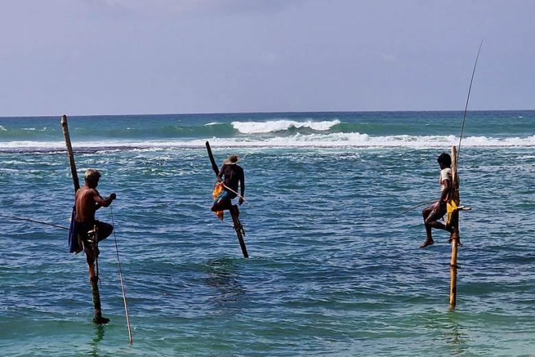 See the fisherman on stilts in Sri Lanka | Travel Nation