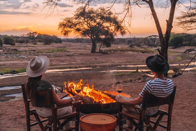 Relax with a sundowner in Ruaha National Park | Photo credit: Asanja Africa