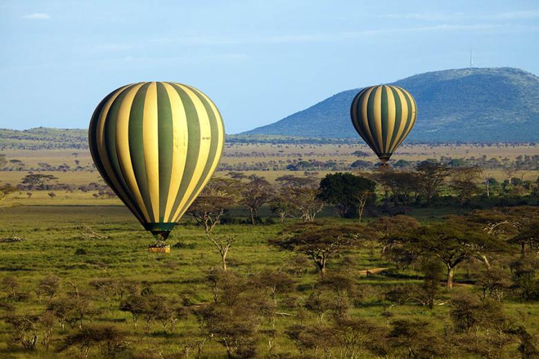 Soaring over the Serengeti in a hot air balloon | Travel Nation 
