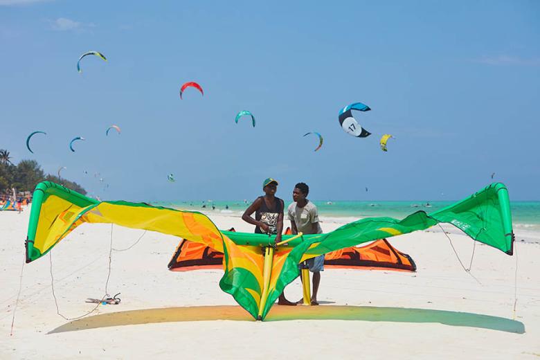 Try kite surfing in Zanzibar | Travel Nation