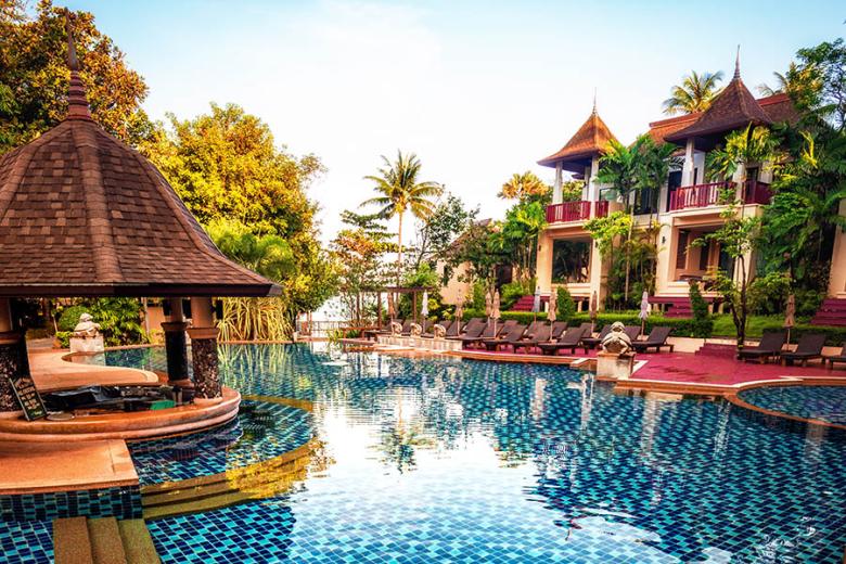 The pool at the gorgeous Crown Lanta Resort | Photo credit: Crown Lanta
