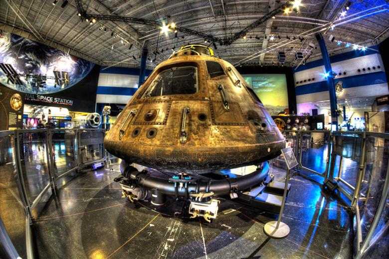 See the Apollo 11 Command Module at the Houston Space Center | Travel Nation