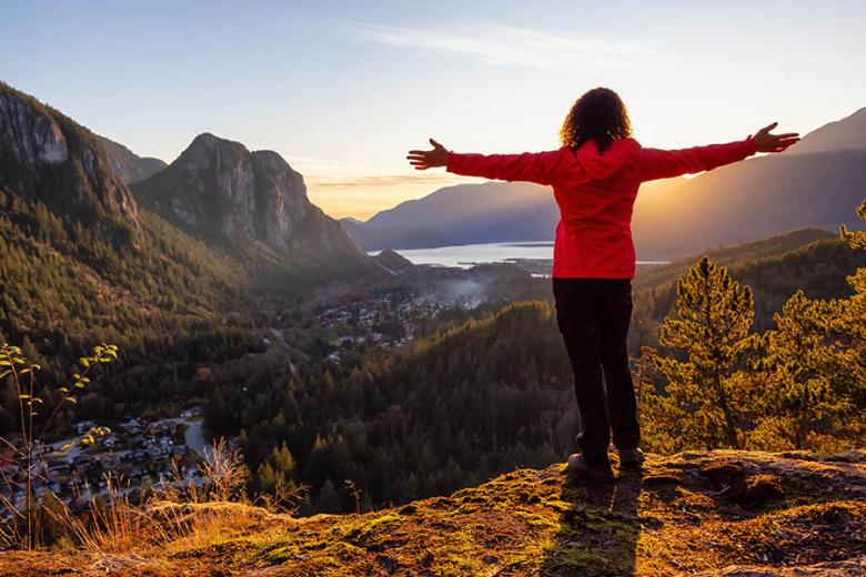 Hike through the mountains in Squamish | Travel Nation