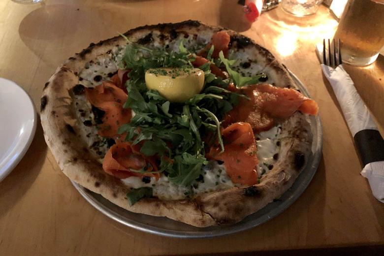 Dig into a delicious smoked salmon pizza in Vancouver Island | Travel Nation