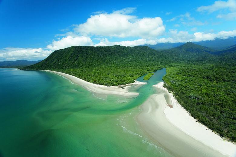 Cape Tribulation where the Great Barrier Reef meets Daintree forest | Credit: Tourism Australia