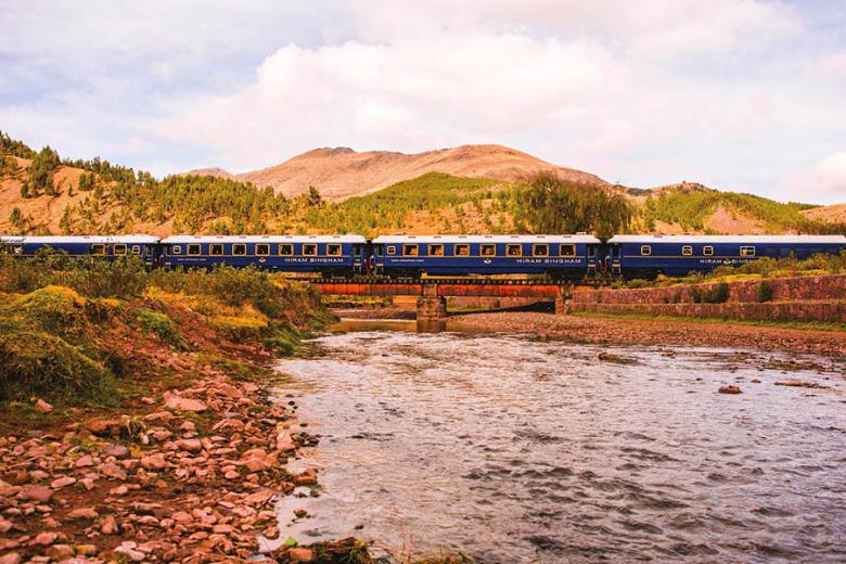 Take the luxurious Belmond Hiram Bingham train to Machu Picchu | Photo credit: Belmond