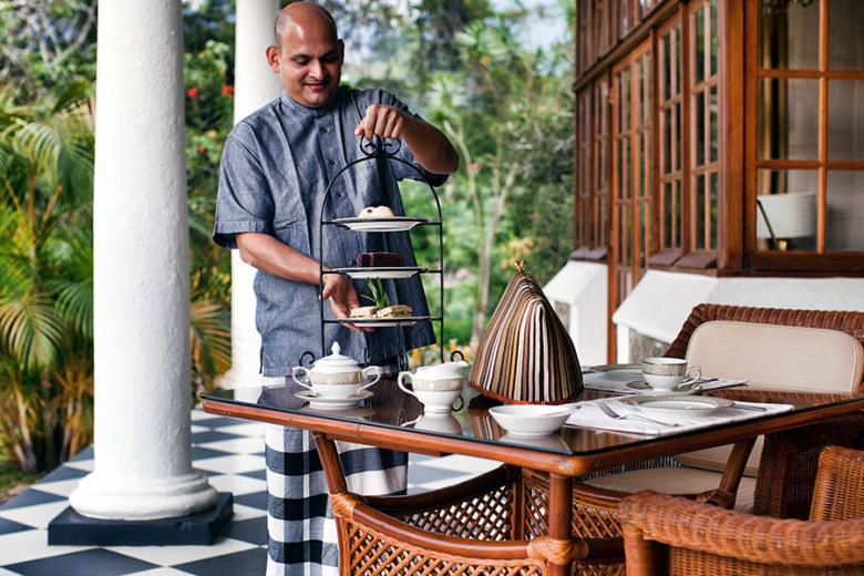 Enjoy afternoon tea at Tea Trails in Sri Lanka | Photo credit: Ceylon Tea Trails