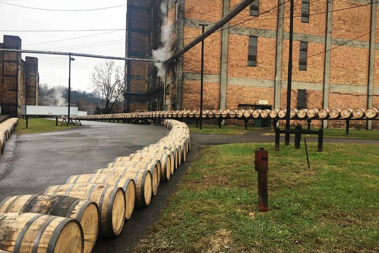 Barrels at Buffalo Trace Distillery in Kentucky | Travel Nation