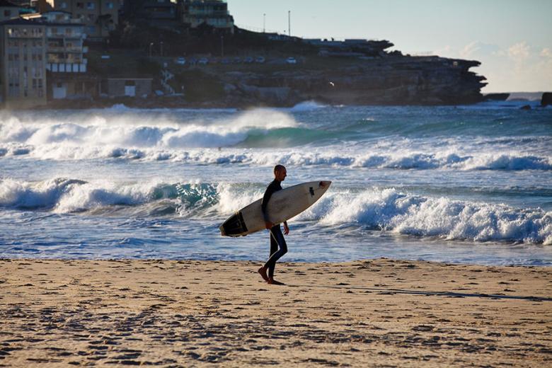 Bondi Beach is the perfect place to surf! | photo credit: James Horan / Destination NSW
