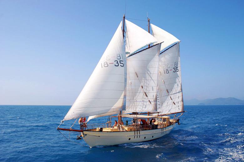 Get your kicks from sailing aboard the Derwent Hunter