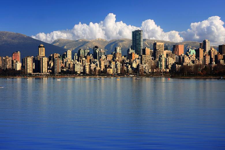 Vancouver skyline, British Columbia, Canada