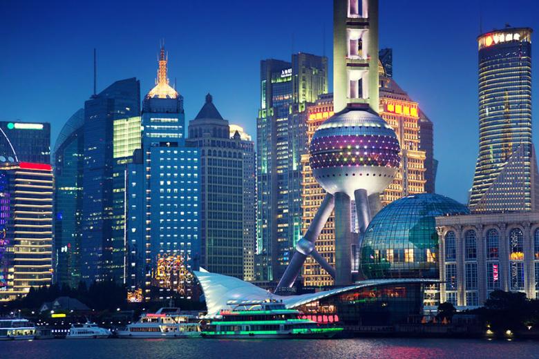 Discover the futuristic skyline of Shanghai
