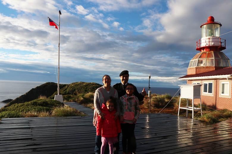 The local family at the Cape Horn lighthouse | Travel Nation 