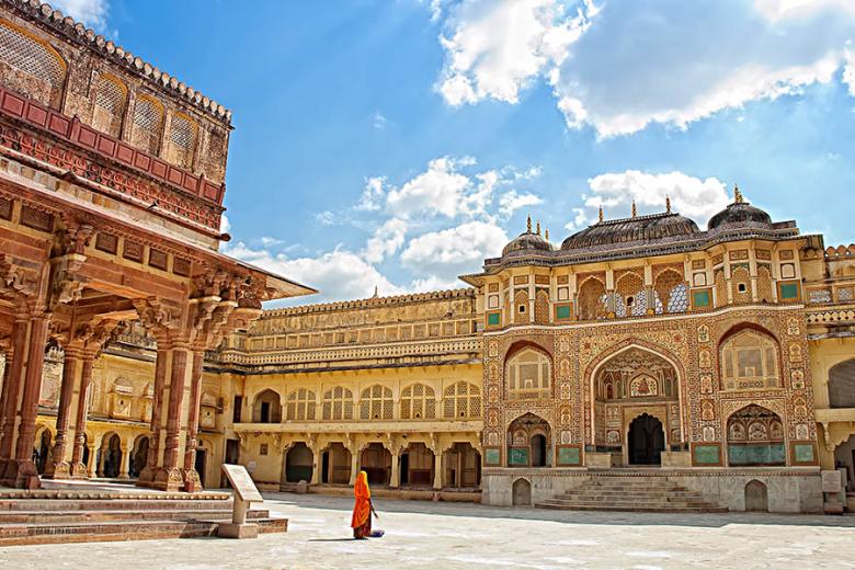 Visit the 15th century Amber Fort, the former capital of the region 