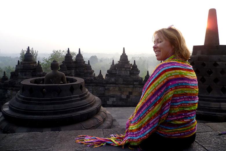 Borobodur temple is a must see!