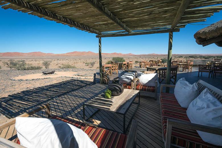 This luxury lodge offers isolation at its best and blends seamlessly into the desert 