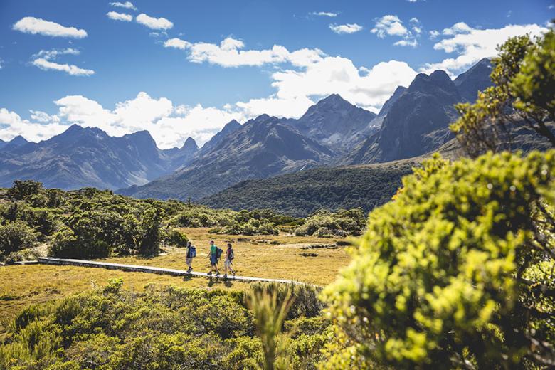 Get beautiful views along the Routeburn Track | Photo credit: Miles Holden