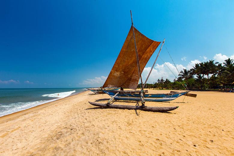 Relax on the glorious beaches of Negombo