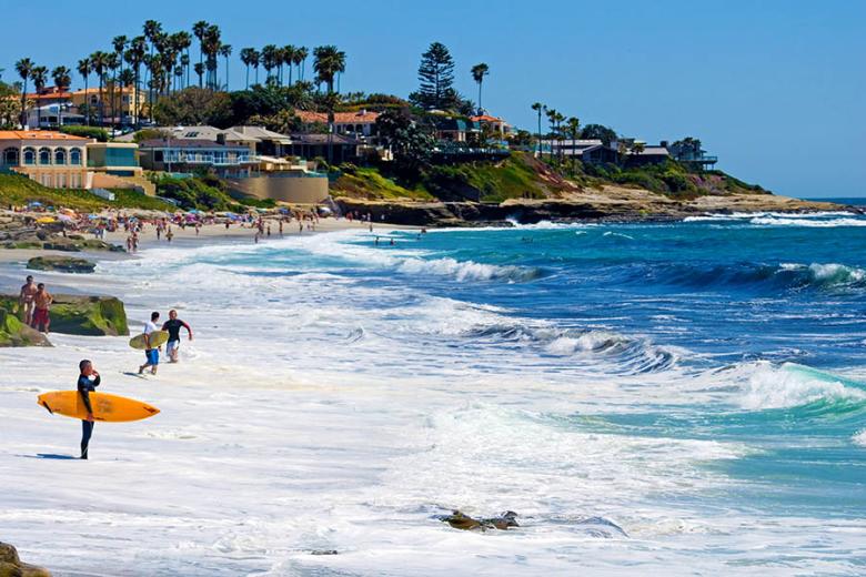 San Diego is a great place to surf