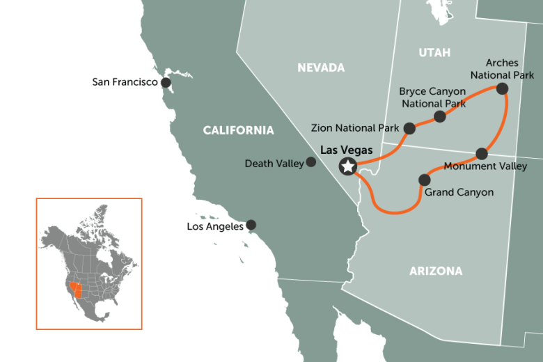 Las Vegas Loop | map