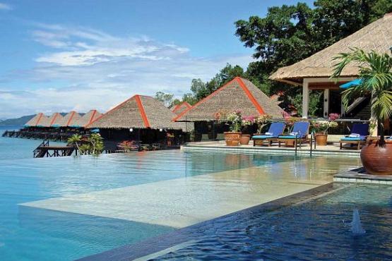 The pool at Gayana Eco Resort