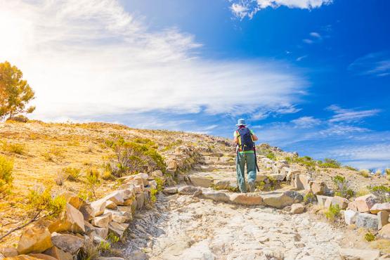 Hike across Sun Island in Lake Titicaca | Travel Nation