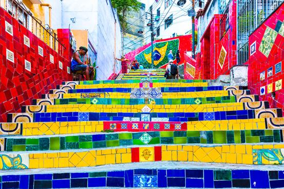 Rio's rainbow-coloured Selaron Steps | Travel Nation