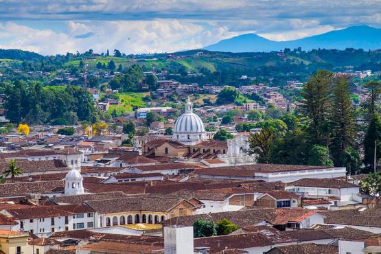Look out over the rooftops of Popayan | Travel Nation