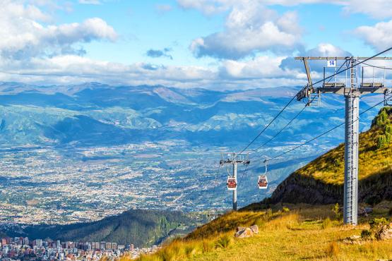 Take the cable car to your trekking start-point in Quito | Travel Nation