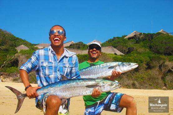 Try your hand at fishing in Mozambique| Photo credit: Machangulo Beach Lodge