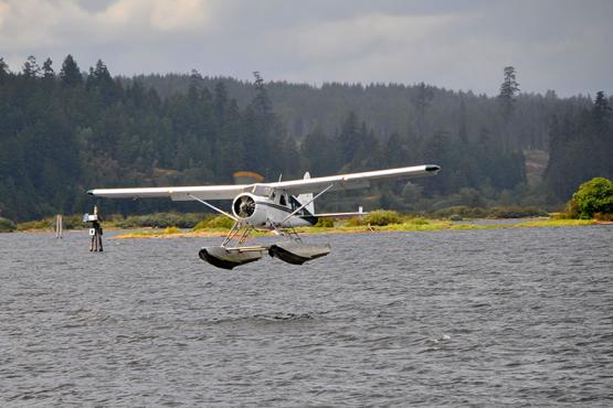 Take a seaplane flight over Vancouver