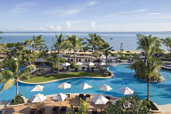 Arrive back to Denerau and relax around the pool at the Sofitel Resort and Spa