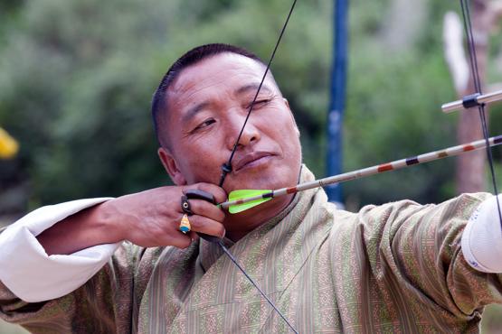 Archery is the national sport of Bhutan