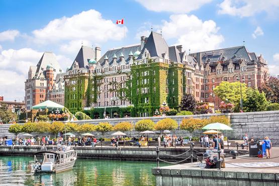Head to Victoria's beautiful waterfront