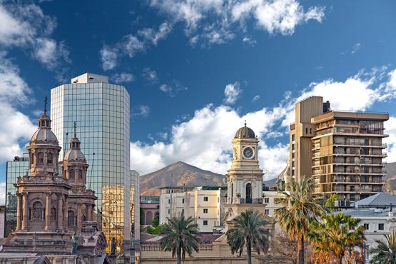 Finish in Santiago - Chile's modern capital