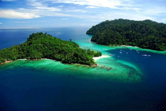 Pamper yourself on beautiful Gaya Island