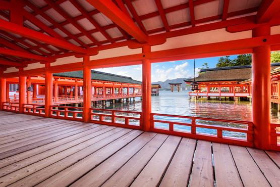 Itsukushima Shrine is designated as one of Japan’s 3 most beautiful views