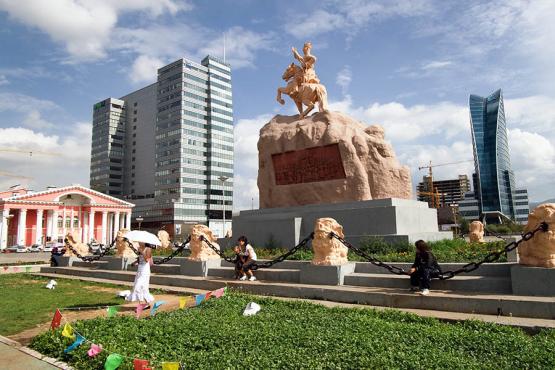 Experience a little of Mongolia's capital, Ulaanbataar