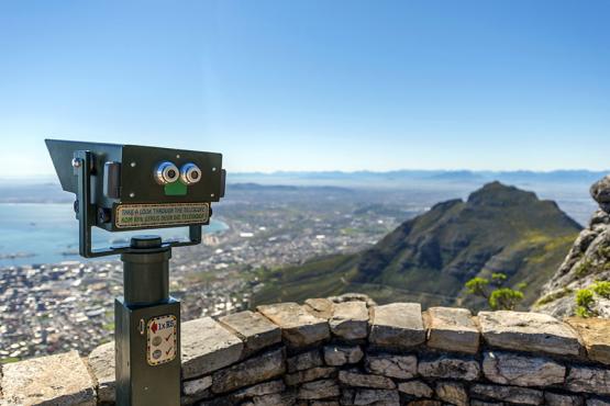 •	Take the cable car to the top of Table Mountain to enjoy spectacular views across Cape Town