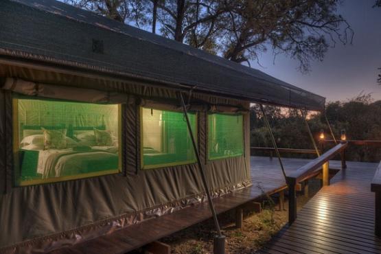 Simbavati River Lodge - Tent Exterior
