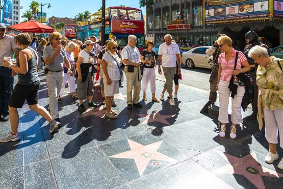 Visit Hollywood Boulevard and the Walk of Fame