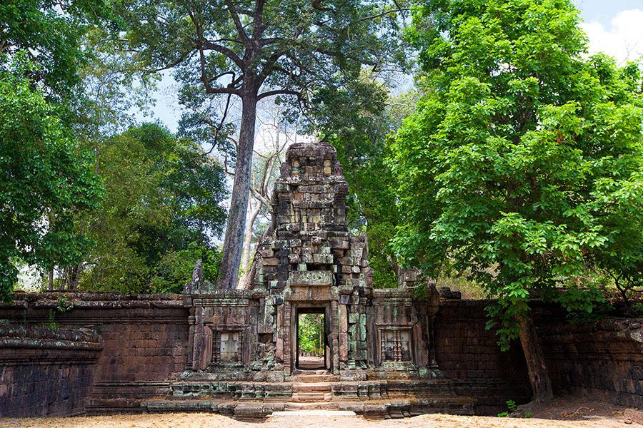 The temple complex of Angkor Wat is a powerful symbol of Cambodia