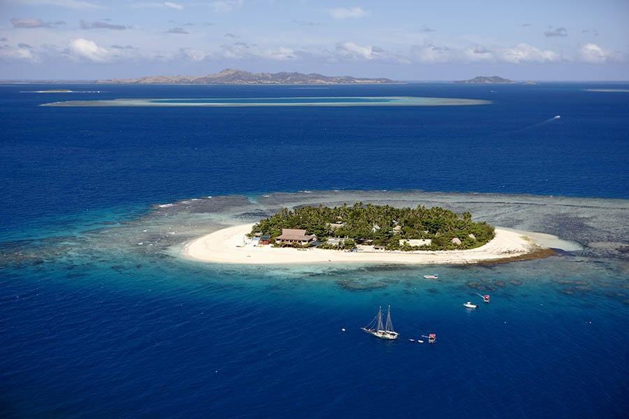 Hop between Fiji's stunning islands