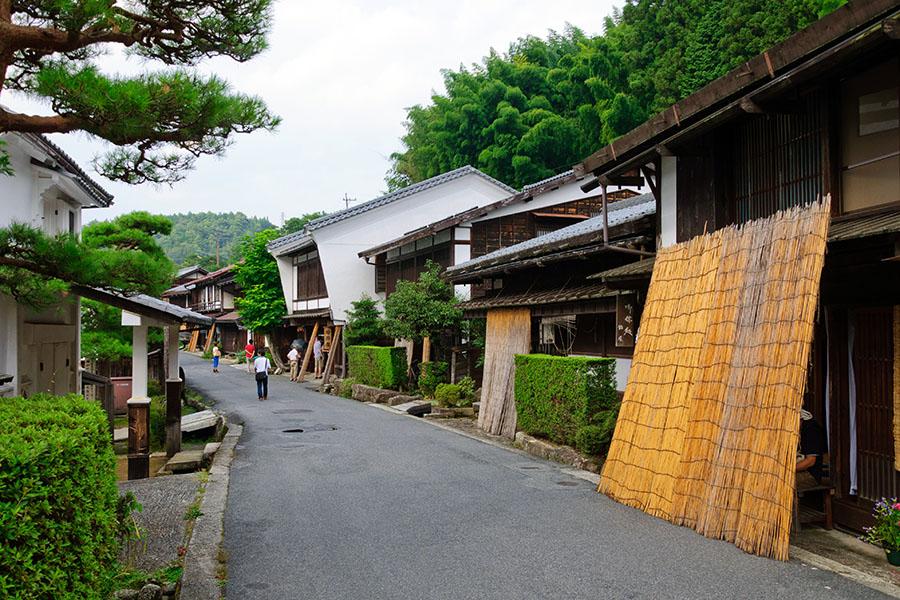 Tsumago is home to traditional Edo-era houses