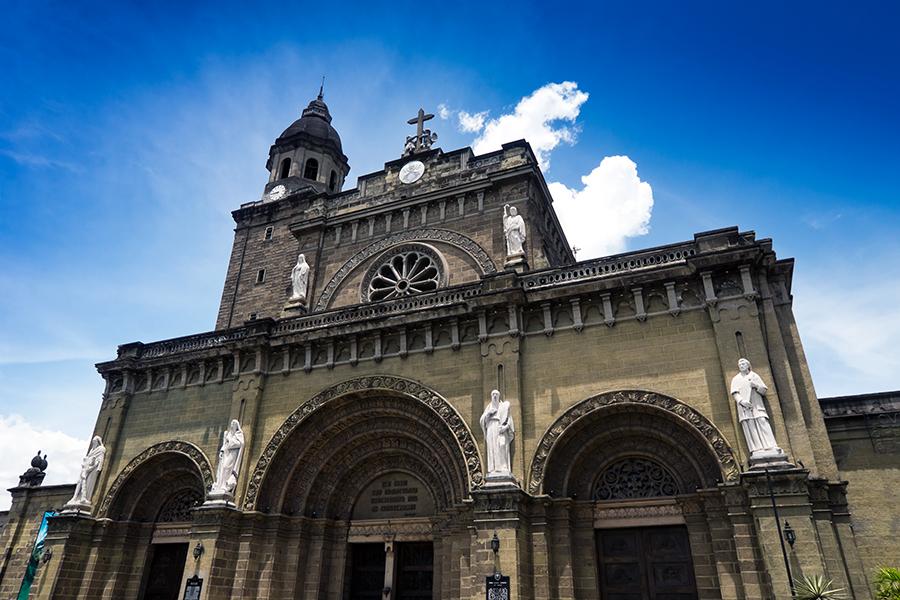 Manila cathedral, Philippines | Top 10 things to do in the Philippines