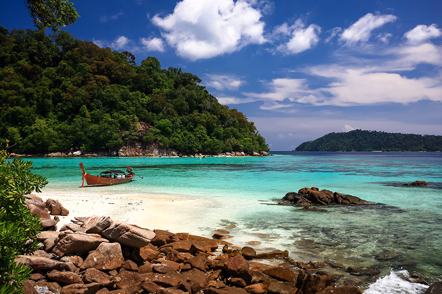 Secluded cove at Koh Lipe, Thailand