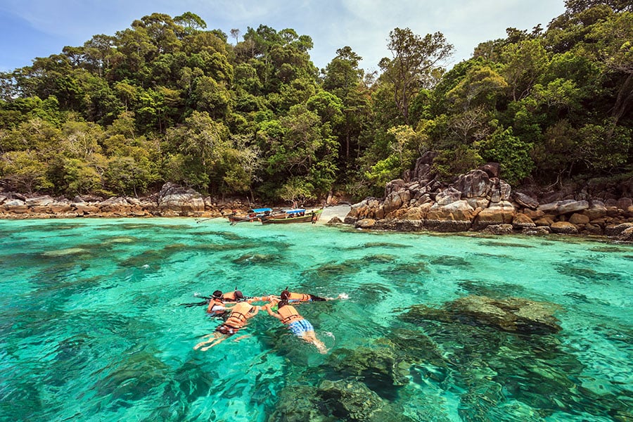 Koh Lipe has exceptional snorkelling and diving