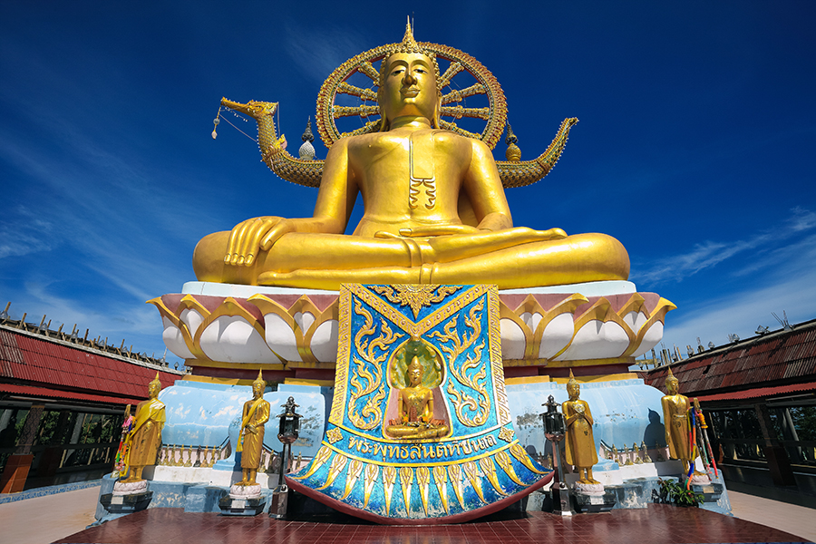 Explore Koh Samui's attractions such as the Big Buddha