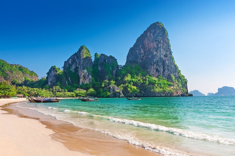 Stay on stunning Railay Beach in Thailand | Travel Nation